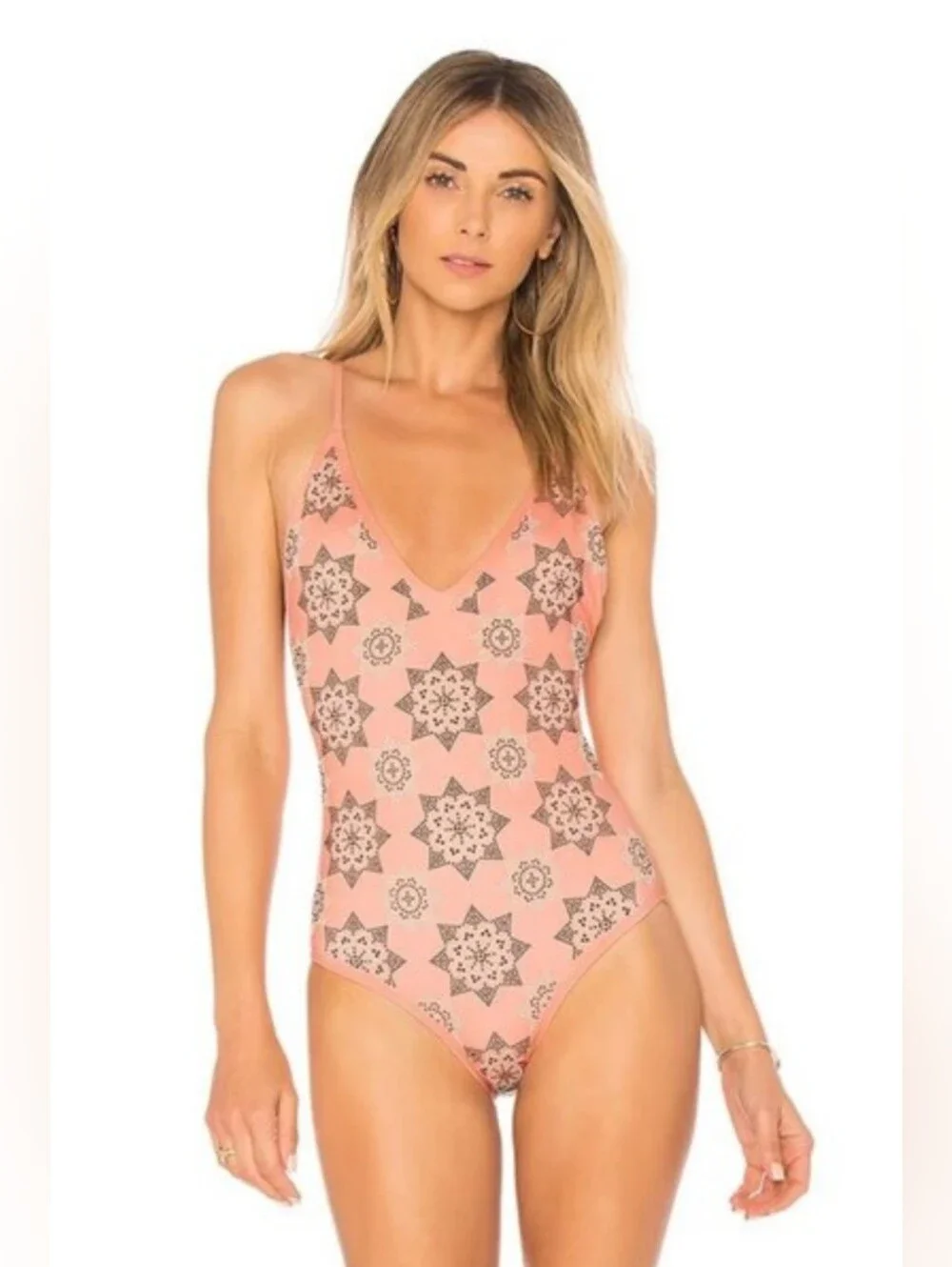 Beach Riot Bridget Stargazer One Piece Swimsuit Size Large